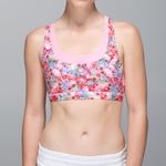 Lululemon Run Stuff Your Bra II in Flowabunga Mini Multi / Bleached Coral Photo 0