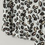 Nic+Zoe  Tossed Neutrals Abstract  Print Thick Fabric Women’s Tee Size Large Photo 7