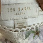 Ted Baker Henliy Vanilla Scallop Trim Linen Shorts Size 3 Photo 5