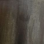 Anthropologie shimmery grey layered dressy top Photo 2