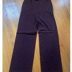 Diane Von Furstenberg  Black & Red Polka Dot Wide-leg Pants Size 4 Photo 0