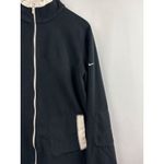 Nike Women’s XL Black Fleece Zip Up Jacket with Pockets Photo 1