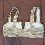 Aerie  Swim Bandeau Blue/Green Multicolor Size Medium Photo 2