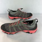 Oboz Sneaker Shoes Womens 8.5 Gray Pink Athletic Low Top Hiking Pull Cord Echo Photo 6
