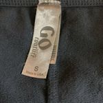 Go Couture  Black Gray Tie Dye Ombre Slouchy Boho Lounge Long Sleeve Top S Photo 2