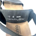 Munro ‎ Size 10 Sandals Black Flat Sling Back Heel Casual Summer Wide Strap Beach Photo 6