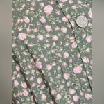 Maje  rakita puff sleeve woven pleated mini dress belted floral sage cottagecore Photo 2