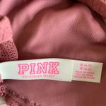 PINK - Victoria's Secret Dark Pink Lace Crop Top Photo 4
