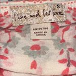 Live and let live  Pink and Cream Paisley Blouse size small Photo 3