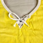 Source Unknown Y2K Yellow Halter Neck Tank Top XS Photo 1