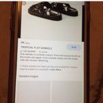 ZARA Tropical Sandals Photo 5