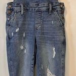 Judy Blue  Jen Distressed Denim Bib Overalls Women’s Size Small Photo 0