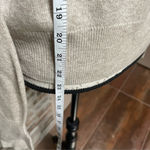 Joie Nwt  - neutral colored sweater with shoulder pads wool & cashmere blend Sz L Photo 5