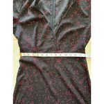 Nasty Gal Nasty Gal Dress Womens Size 6 Black Pink Midi Vamp Romantic Career Office Siren Photo 9