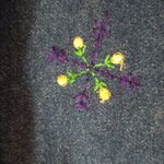 VINTAGE GRANDMA CORE DENIM BUTTON DOWN SNOWMAN JACKET Blue Photo 6