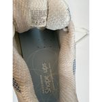 Skechers Shape-Ups White/Blue/Silver Athleisure Walking Sneakers Sz 11 Photo 7