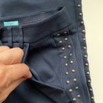 Anthropologie NWT  Cartonnier ‘Lou’ straight studded ankle dress pants, size 12 Photo 5