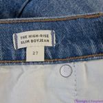 Madewell NEW High-Rise Slim Boyjean in Neal Wash: TENCEL™ Denim, 27 Photo 13