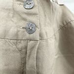 East 5th  linen pants size 6 minimalist beach lagenlook tan travel comfortable Photo 4