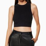 Aritzia Babaton Sculpt Knit Racer Cropped Tank Photo 3