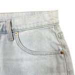 MOTHER Snacks The Fun Dip Micro Cut Mini Skirt Blue Slushie Sz 30 Raw Hem Grunge Photo 15