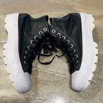 Converse All Star Lugged Leather High Top Black Sneakers Women’s 9 Photo 1