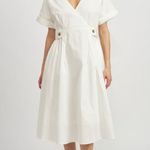 En Saison NWT Lorena Midi Dress in Off White Photo 0