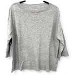 Zadig & Voltaire zadig voltaire XS Pure Cashmere Sweater Knit Metallic Silver Star Elbows Knit Photo 0