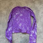 Lululemon  Long Sleeve Swiftly Tech Race 2.0 Length size 4 PRUPLE AND WHITE Photo 1