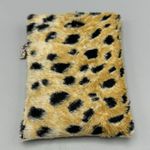 Vintage Perfect Pouch Leopard Design Soft Phone or Eye Glass Case Kangaroo Charm Size 0 Photo 4