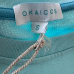 OKAICOS Blue OKAICOS Embroidered Crewneck Small Unisex NWT Photo 3