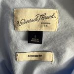 Universal Threads Universal Thread Womens Shirt Large Oversized Cotton Capsule Business Casual Photo 1
