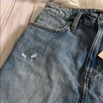 Lee  distressed denim skirt size 26.  NWT. Photo 6