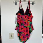 Sanctuary  Multicolored Floral One Piece Swimsuit Size M Photo 2