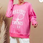 Blue B Brand Large Blue B Pink Sweatshirt Photo 2