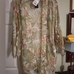 New with tags, sheer dress length wrap. Photo 0