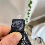 EXPRESS Women Black and White Strapless Strapless Top, Lightweight Sheer Top SzS Photo 4