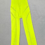 Ivy Park NWT Adidas x Beyonce L Mesh Knit Catsuit Yellow Sleeveless Jumpsuit Photo 1