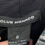 Club Monaco Ponte' Fit N Flare Mini Dress Floral Print Colorblock Womens 0 Photo 6