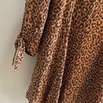 American Eagle Long Sleeve  Cheetah Print Dress Photo 1