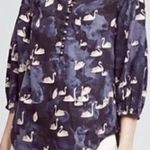 Maeve  swan blouse 100% cotton Photo 0