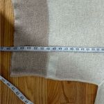 Erika Cavallini Italy Cream Tan Lightweight Crewneck Sweater Size Medium Photo 7