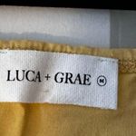 Yellow Puff Sleeve Top Size M Photo 1