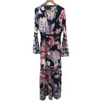 Maaji Rapsodia +  Midnight Blossoms Beaded Maxi Dress Size Medium Photo 3