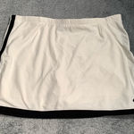 Nike  White and Black Athletic Skort small Photo 0