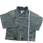 PacSun Cropped Denim Gas Jacket Indigo NWT XS Photo 1
