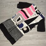 Diane Von Furstenberg Vintage  Koemi Silk Dress geometric 70s short sleeve size 6 Photo 0