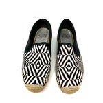 Gianni Bini GB size 7 slip on style espadrille flats white black Photo 7