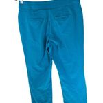 Chico's Womens Turquoise Stretch Cropped Capri Pants 00 (US Size 2) Photo 1