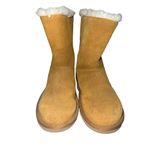 Koolaburra by UGG Aribel Short Boot women’s size 7 light chestnut brown tan EUC Photo 6
